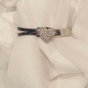 💙Rhinestone Heart Bracelet